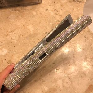 Bedazzled flat iron